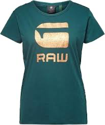 GSTAR GRAPHIC VERMONT PINE COLOR WOMEN TSHIRT