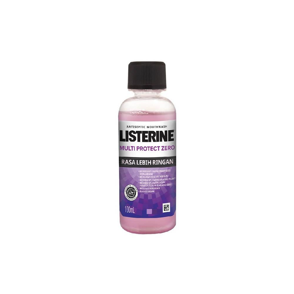 LISTERINE MOUTHWASH MULTI PROTECT ZERO 100ML