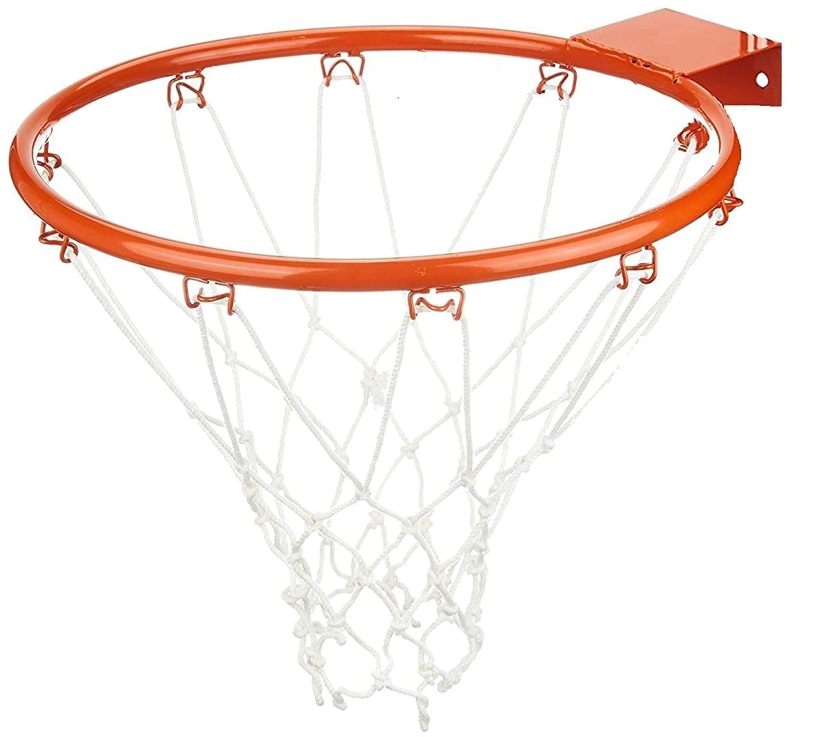 Toyshine Wall Mounted Metal Hoop Set (1Pc) for Indoor and Outdoor Play SSTP