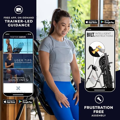 Teeter EP-560 Ltd. Inversion Table for Back Pain, FDA-Registered, UL Safety-Certified, 300 lb Capacity