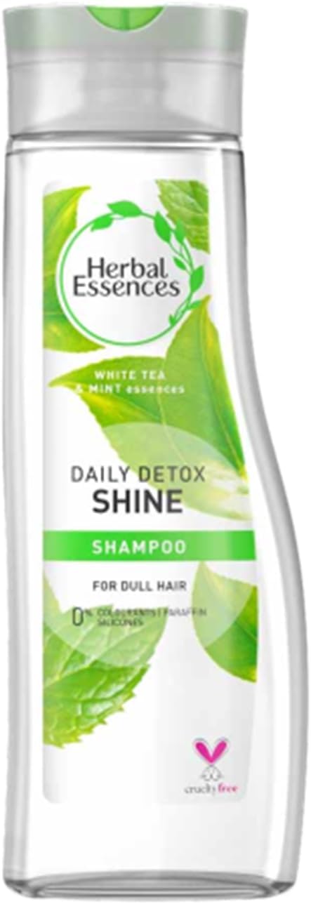 Herbal Essences Daily Detox Shine White Tea and Mint Shampoo, 400 ml