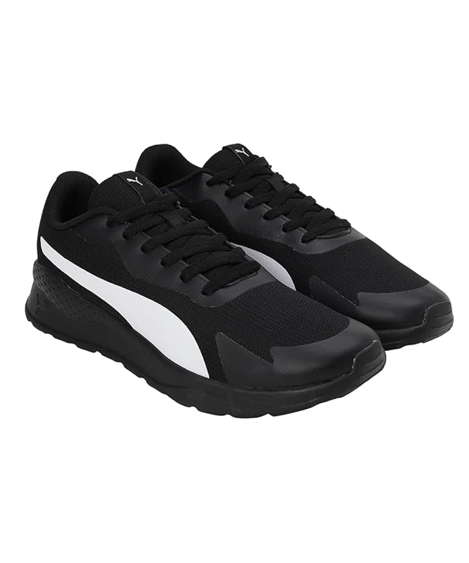 PUMA Mens Trafford Black-White Sneaker - (39182901)