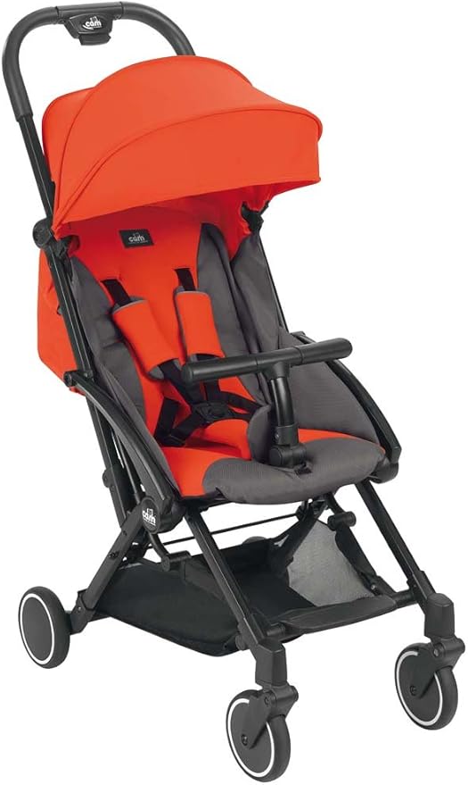 CAM Il mondo del bambino Cubo lightweight stroller - RED \ BLACK FARME
