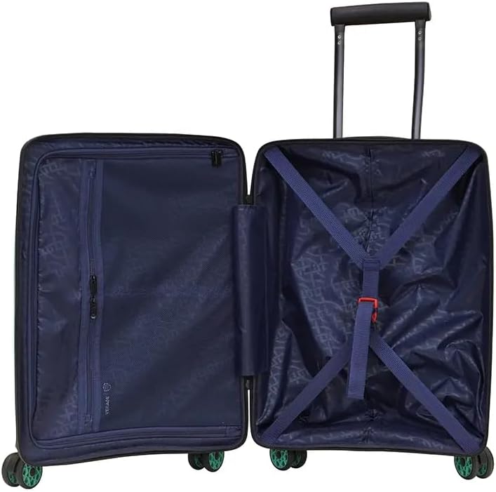 VERAGE UNBREAKABLE Hard Shell Luggage TSA Approved Suitcase for Travel, Expandable and Anti Theft Double Zipper Suitcase set of 3, 4 Double Spinner (Champagne)