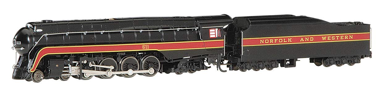 Bachmann Trains - Norfolk & Western Class J 4-8-4 DCC Sound Value Equipped Steam Locomotive - Damaged