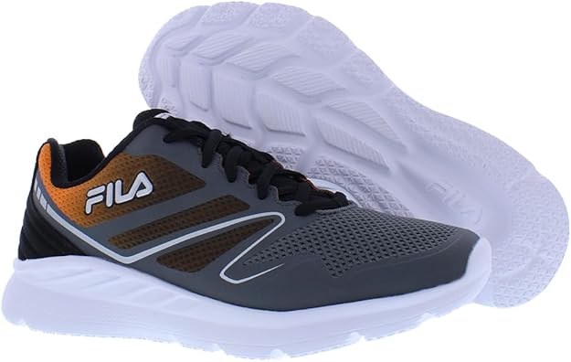 Fila Memory Panorama 8 Mens Shoes Grey/Orange/Black (1RM01404-054)