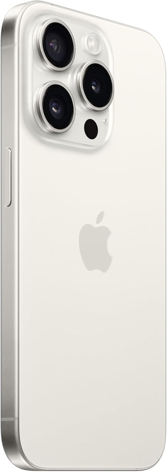 Apple iPhone 15 Pro Smartphone White Titanium