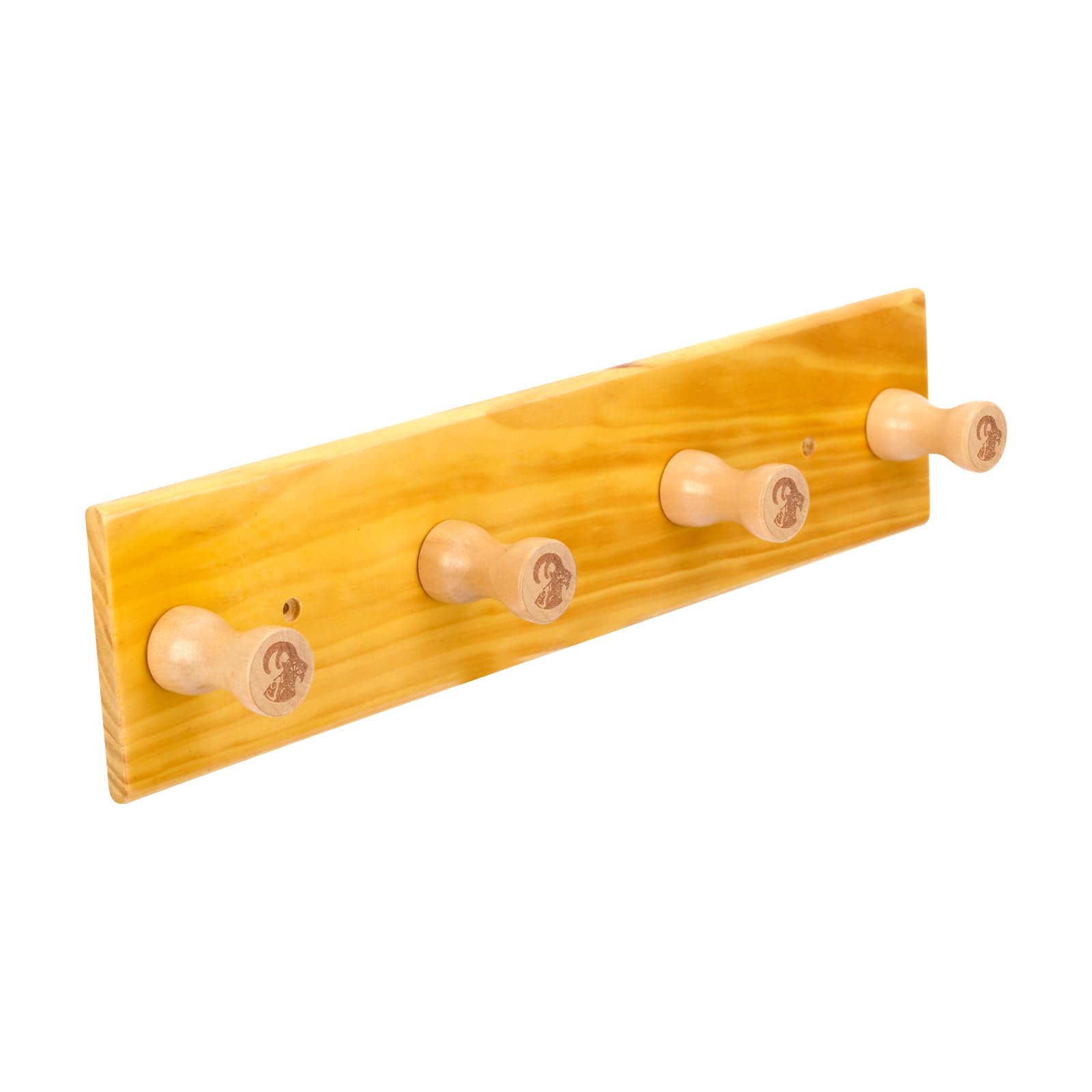 CECOKESO Constellation Style Coat Hook, Wooden Coat Rack Wall Mount, Clothes Racks for Decoration,Entryway Coat Hooks Wall Mounted,Towel Rack with 4 Hooks to Hang Hat, Purse (Sagittarius)