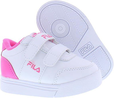 FILA White And Hot Pink Baby Shoes 3 7KM00001-155