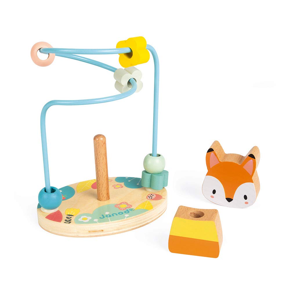 Janod Wooden Pure Fox Bead Maze