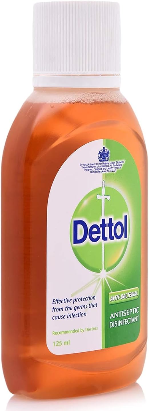 Dettol Anti-Bacterial Antiseptic Disinfectant Liquid 125 ml