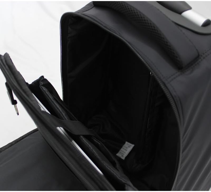 LuckySky Trolley Backpack Rolling Laptop Bag for Business and office, Laptop compartment
