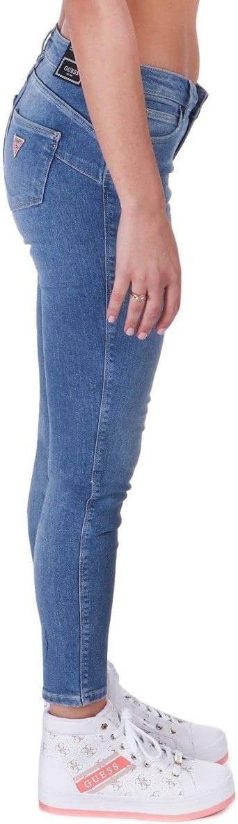 GUESS WOMEN DENIM PANTS W1RA37D4AO1 - BTOR