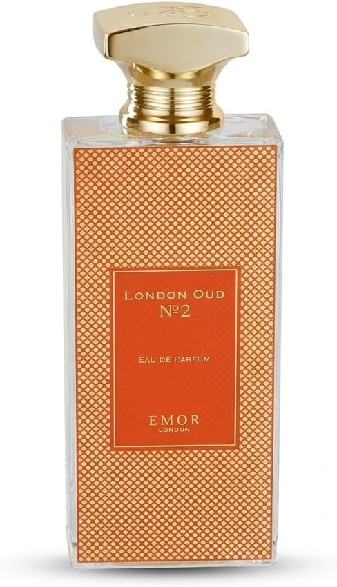 EMOR Eau de Parfum London Oud No. 2 125ml – Long-Lasting Woody Aquatic Fragrance for Men with Citrus Marine Notes
