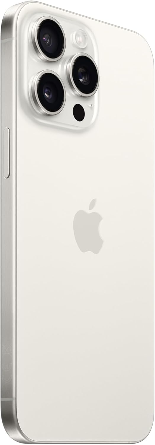Apple iPhone 15 Pro Max Smartphone White Titanium