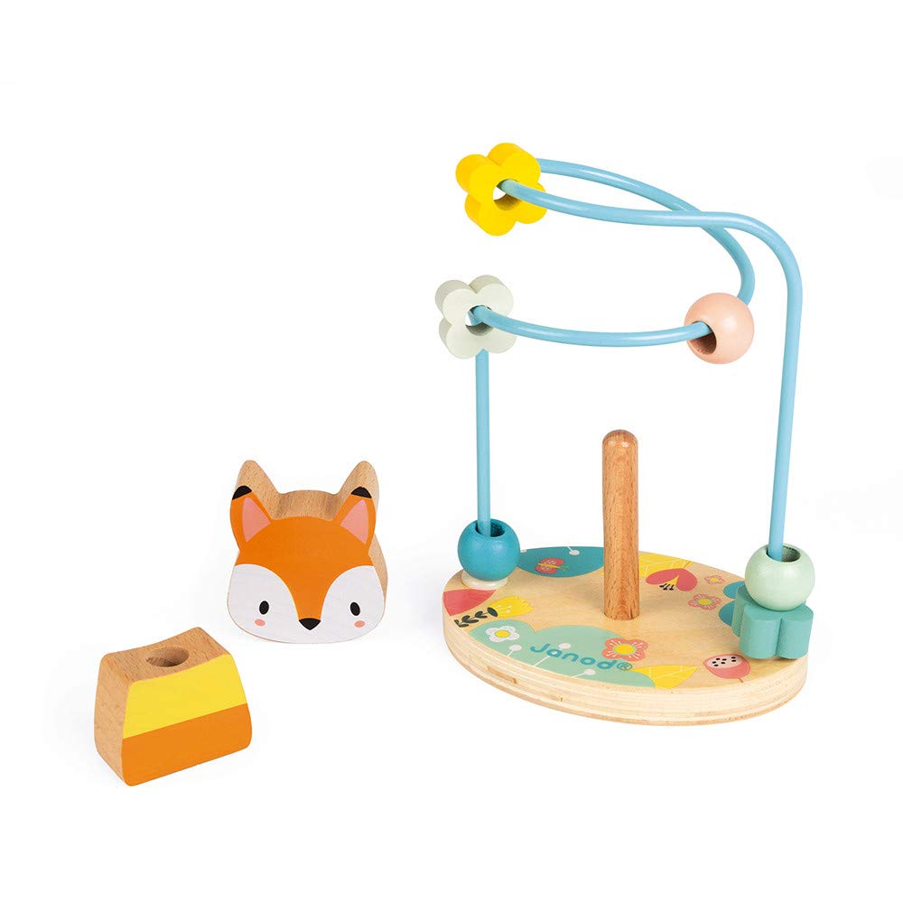 Janod Wooden Pure Fox Bead Maze