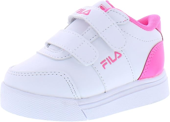 FILA White And Hot Pink Baby Shoes 3 7KM00001-155