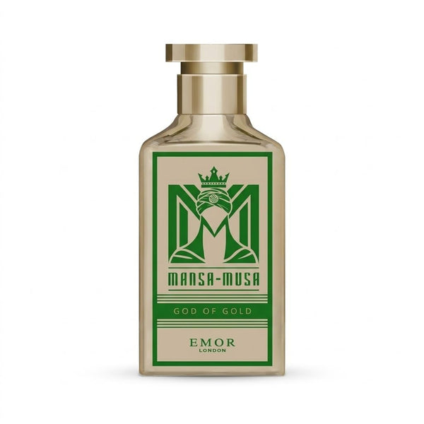 Mansa Musa God Of Gold Eau De Parfum 100ml Long Lasting Oud Amber Unisex Perfume