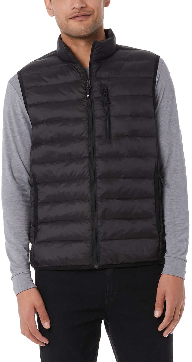 SIZE: XXL - 32 Degrees Heat Men's Lightweight Down Alternative Vest (Black, XX-Large)