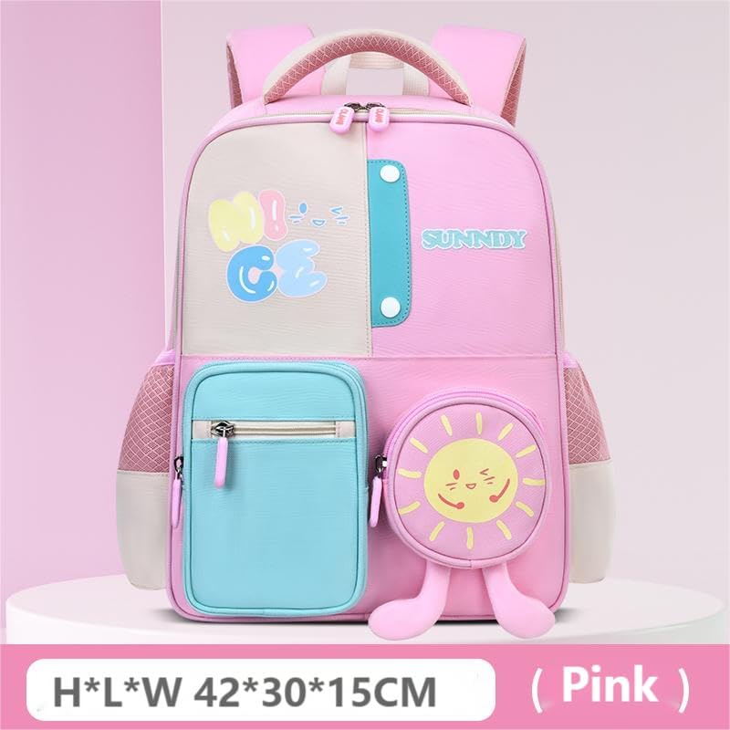 Children's anti-lost nylon waterproof lightweight casual backpack