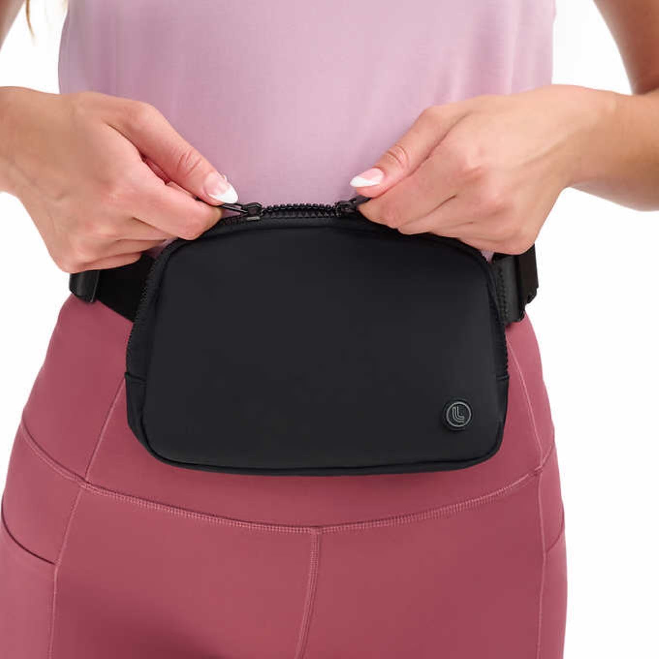 LOLË, Unisex Belt Bag (Black, One Size)