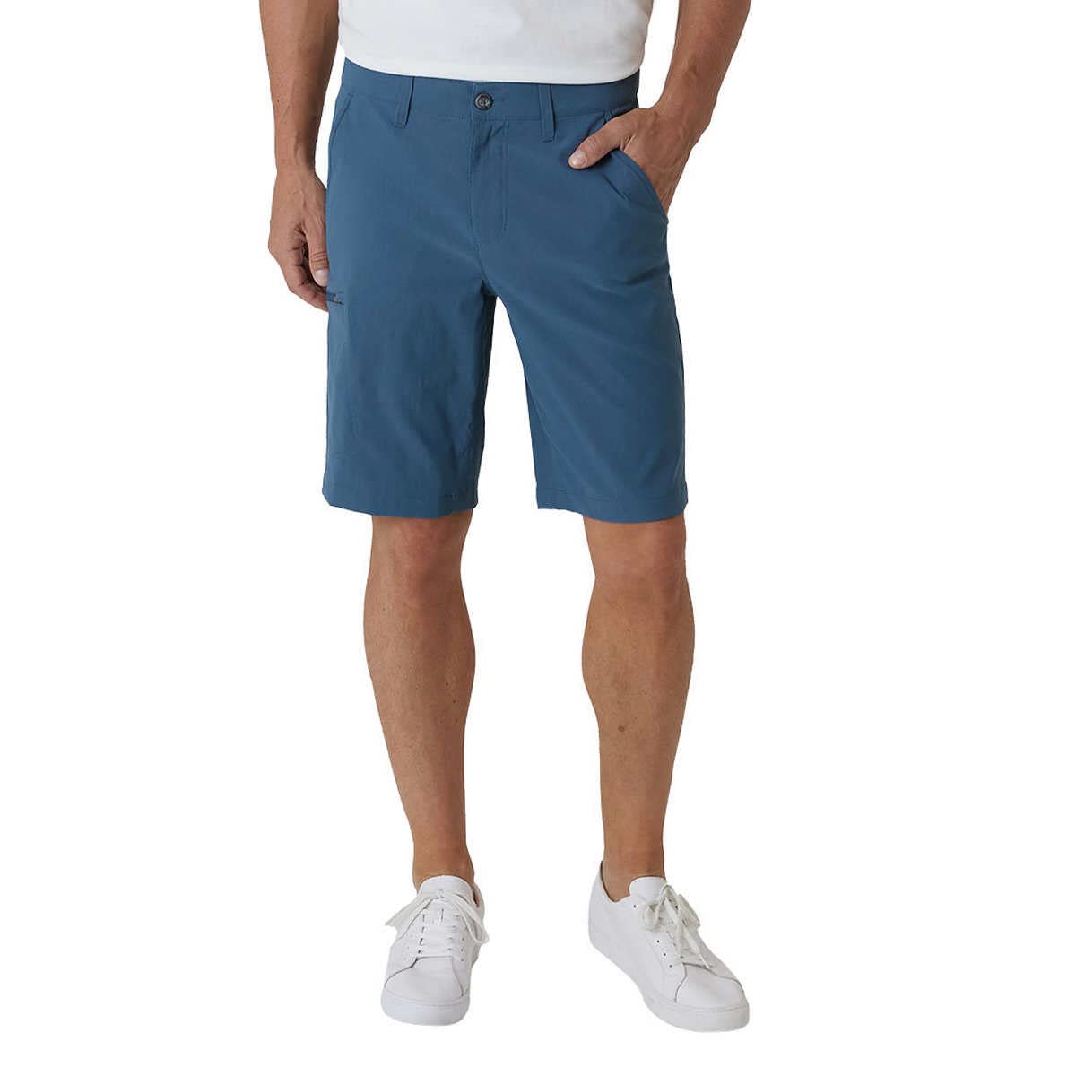SIZE 34 - Weatherproof Vintage Men's Packable Hybrid Trail Short (Blue)