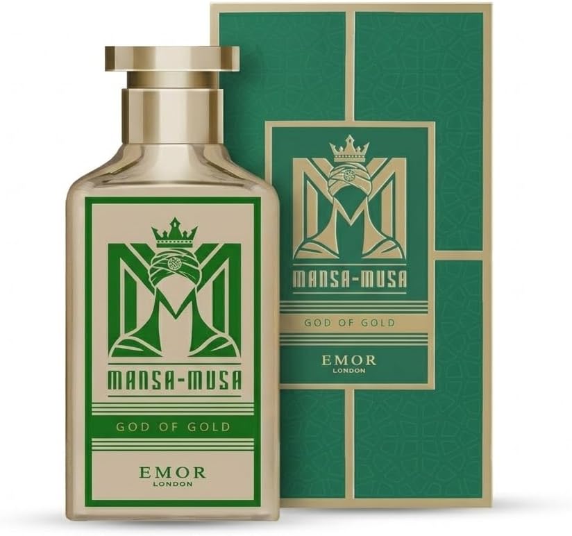 مانسا موسى إله الذهب ماء عطر 100 مل عطر عود عنبر يدوم طويلاً للجنسين