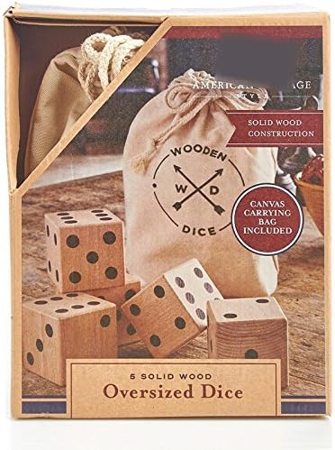 Refinery Brand Giant Wooden Dice