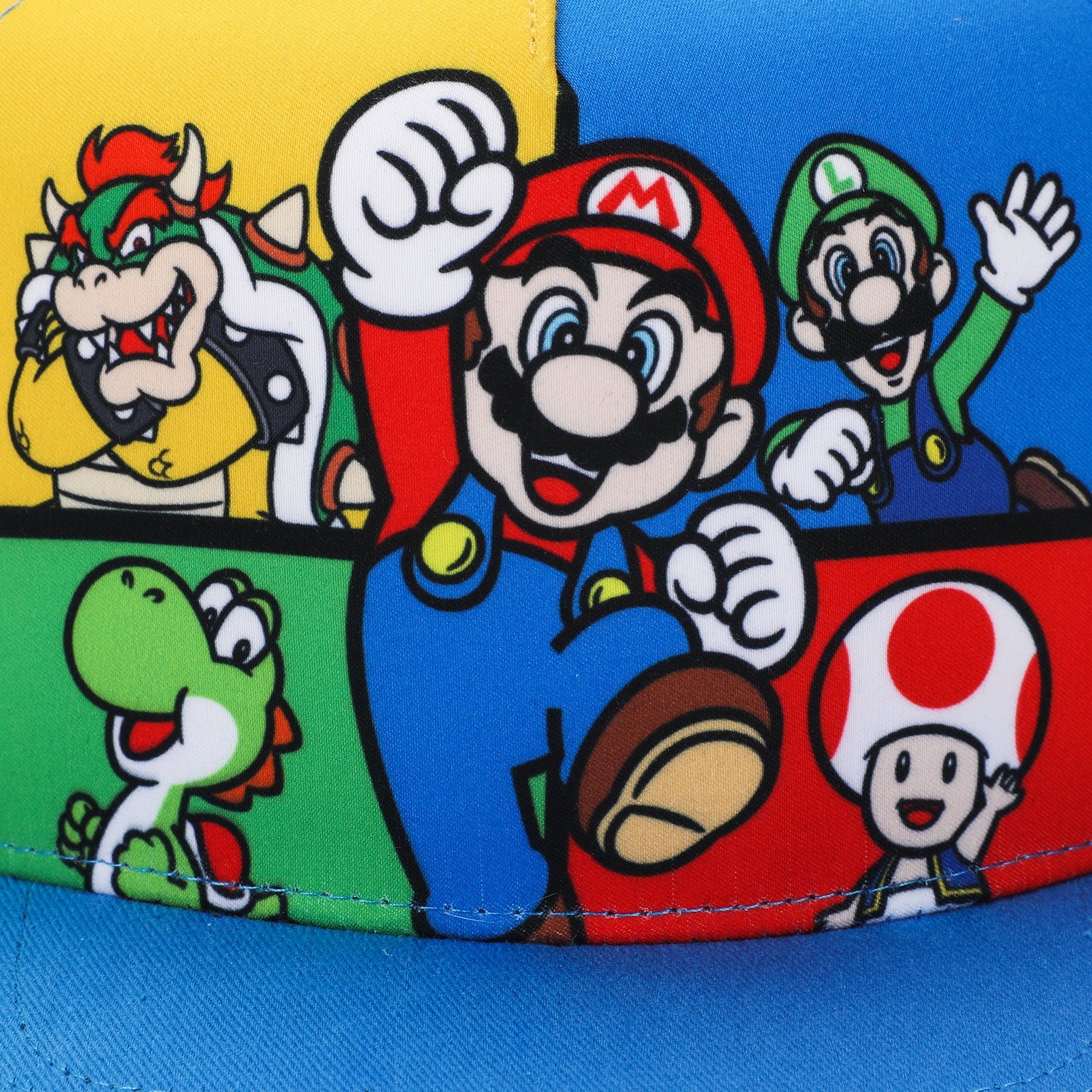 Super Mario Boys Snapback Hat, OSFM