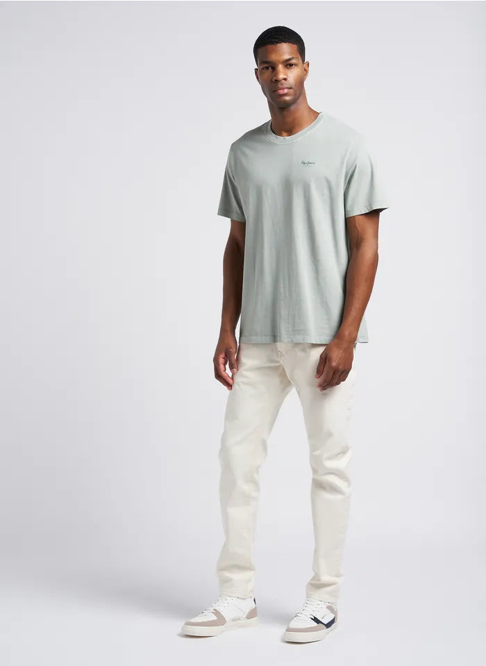 Pepe Jeans Jacko Green T-shirt - Versatile Essential for Effortless Chic
