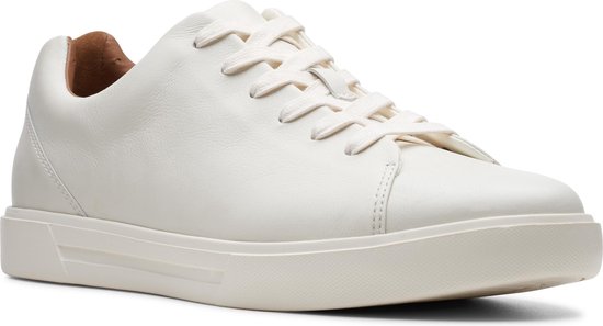 Clarks Un Costa Lace Heren Sneakers White Leather Shoes 261401647090