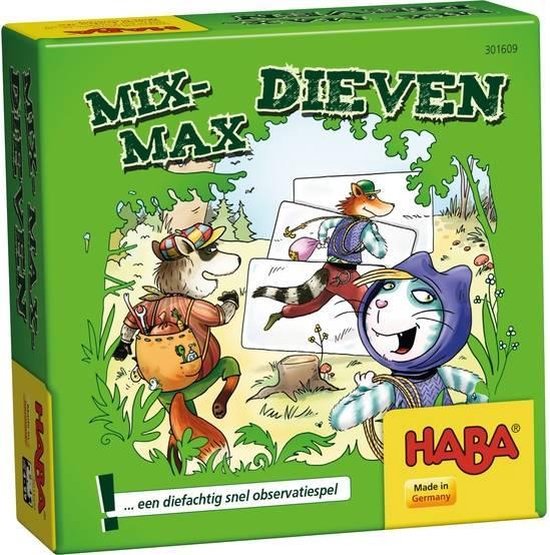 Haba Spel Spelletje vanaf 4 jaar Mix Max dieven