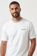 تيشيرت رجالي D & F أبيض