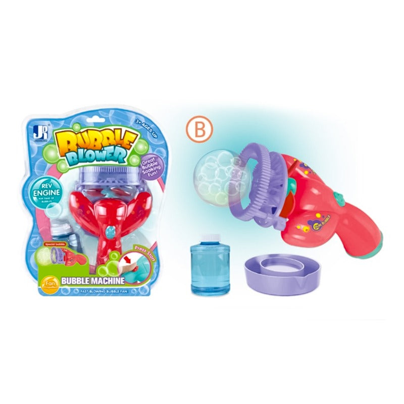 ماكينة الفقاعات Bubble Power لون أحمر