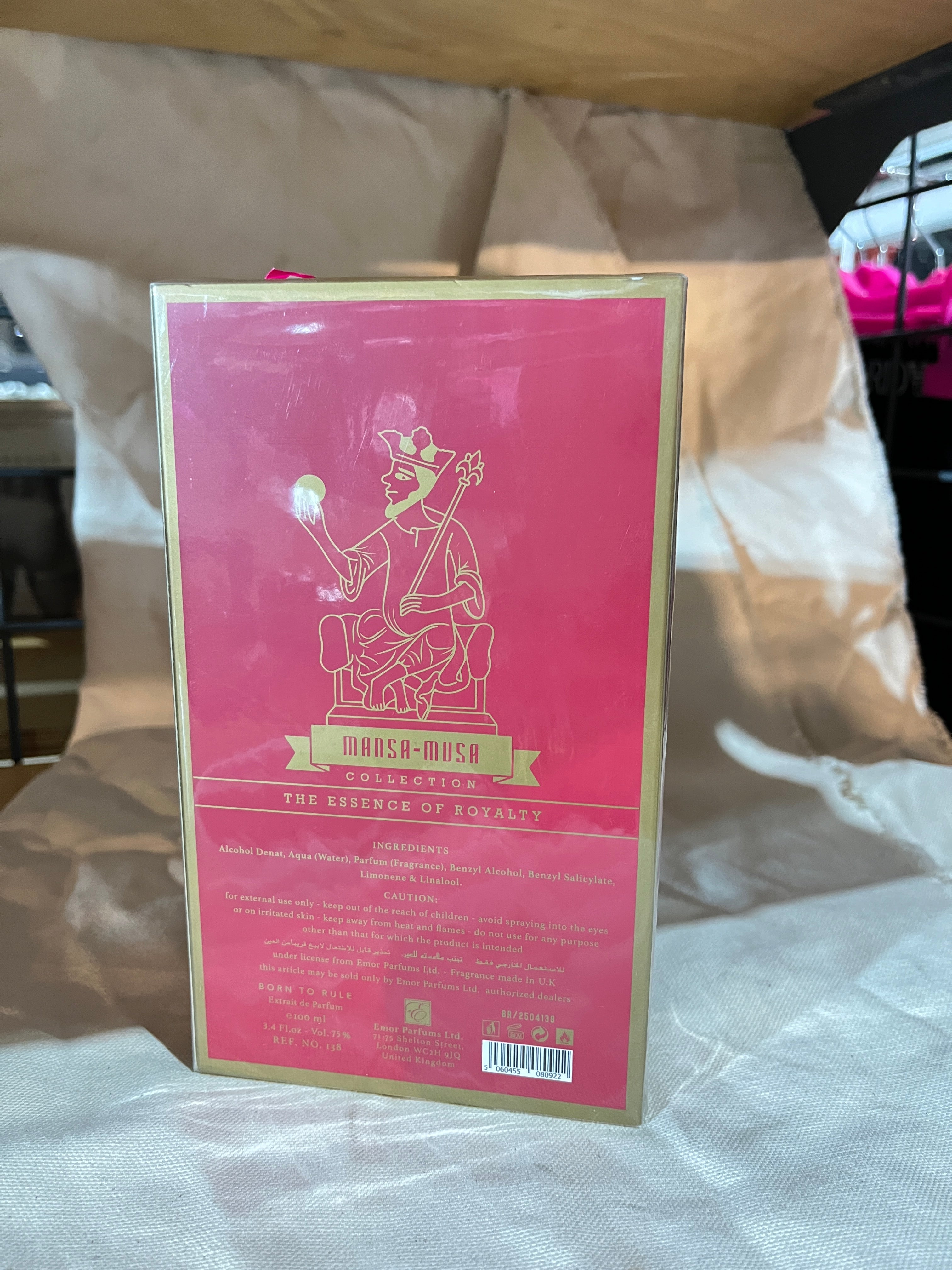 Mansa Mousa Born to Rule Emor London Eau de Parfum