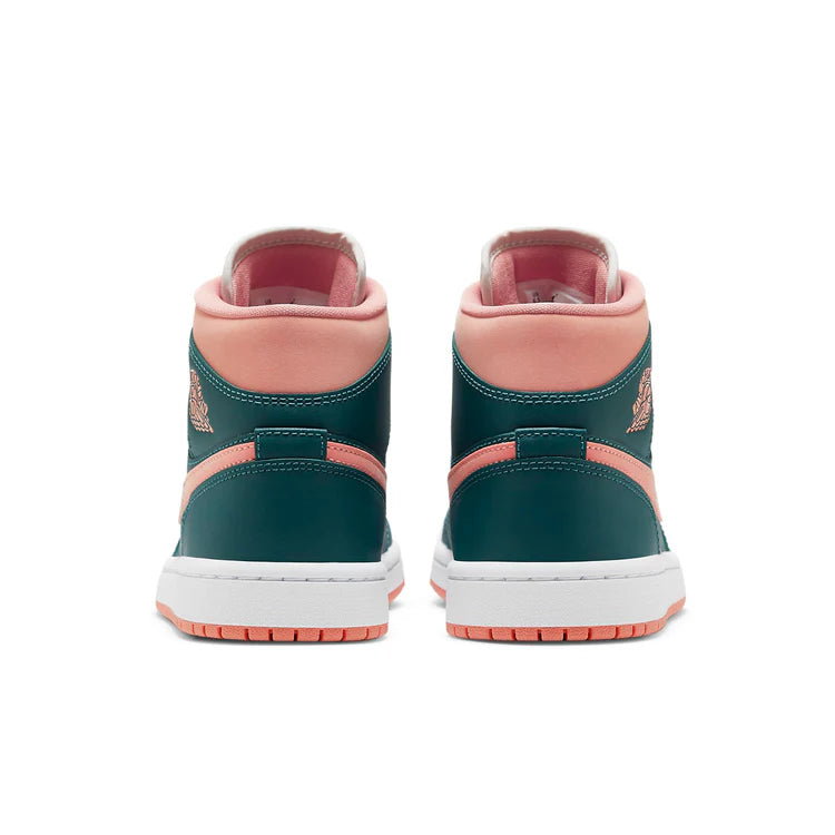 Nike Jordan 1 Mid 'Dark Blue Green' Shoes - (BQ6472-308)