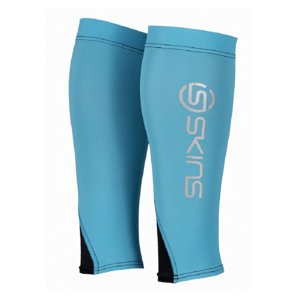 Skins Unisex Calf Tights Blue