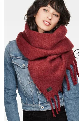 G-Star Raw Heavy Dorala Scarf red