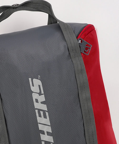 Skechers Backpack, Secure Zipper Travel Bag for 5 Years+, Scarlet Sage - 18 Inches