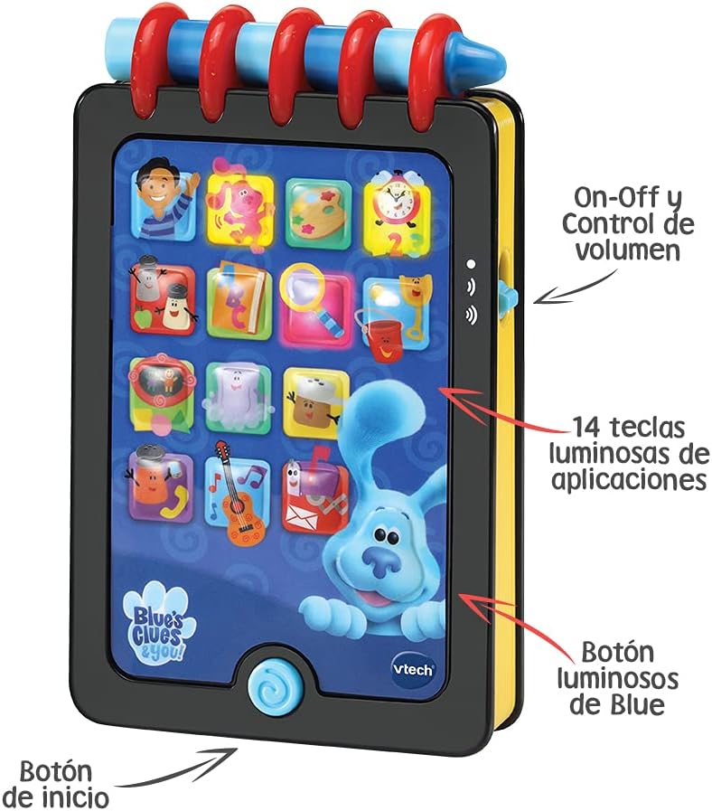 VTech - Blue's Clues Note Book Notebook, Color (3480-610722)