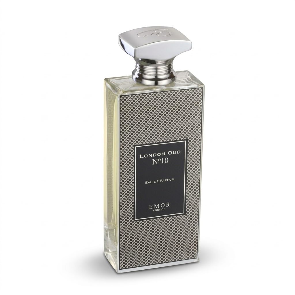 عطر ايمور لندن عود رقم 10 او دي بارفان 125 مل – عطر الجلود والتوابل يدوم طويلاً للرجال والنساء