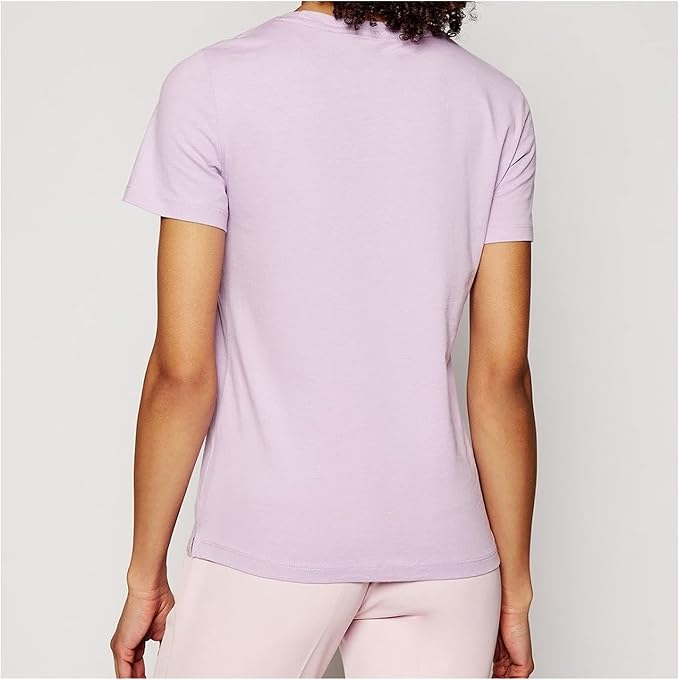 GUESS JEANS W1RI00I3Z11 T-Shirt Short Sleeves Women Purple G4G8 L