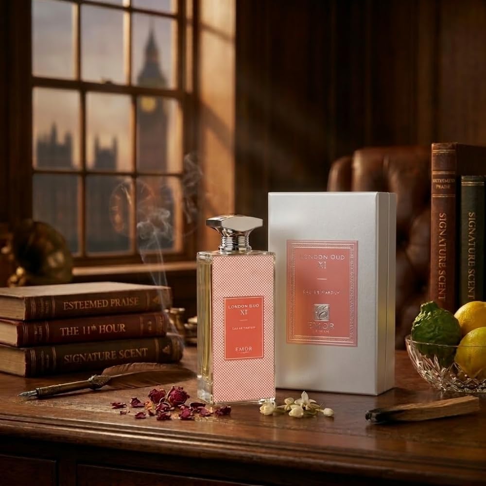 عطر عود لندن رقم 11 من ايمور او دو بارفان 125 مل للنساء - عطر زهري فانيليا يدوم طويلاً
