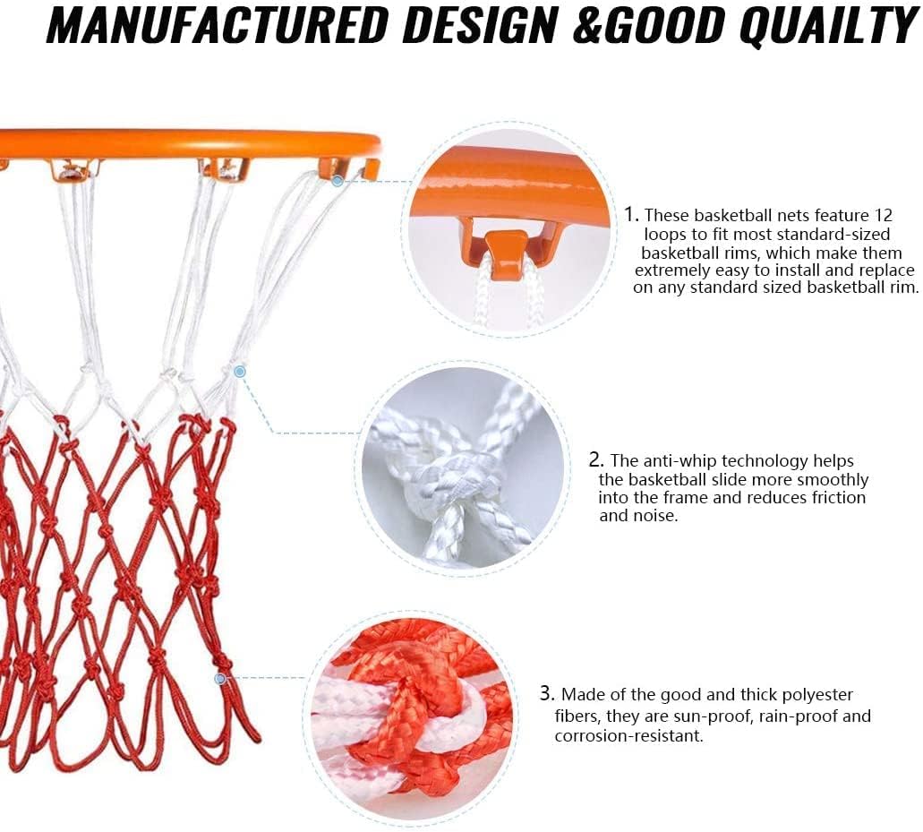 Toyshine Wall Mounted Metal Hoop Set (1Pc) for Indoor and Outdoor Play SSTP