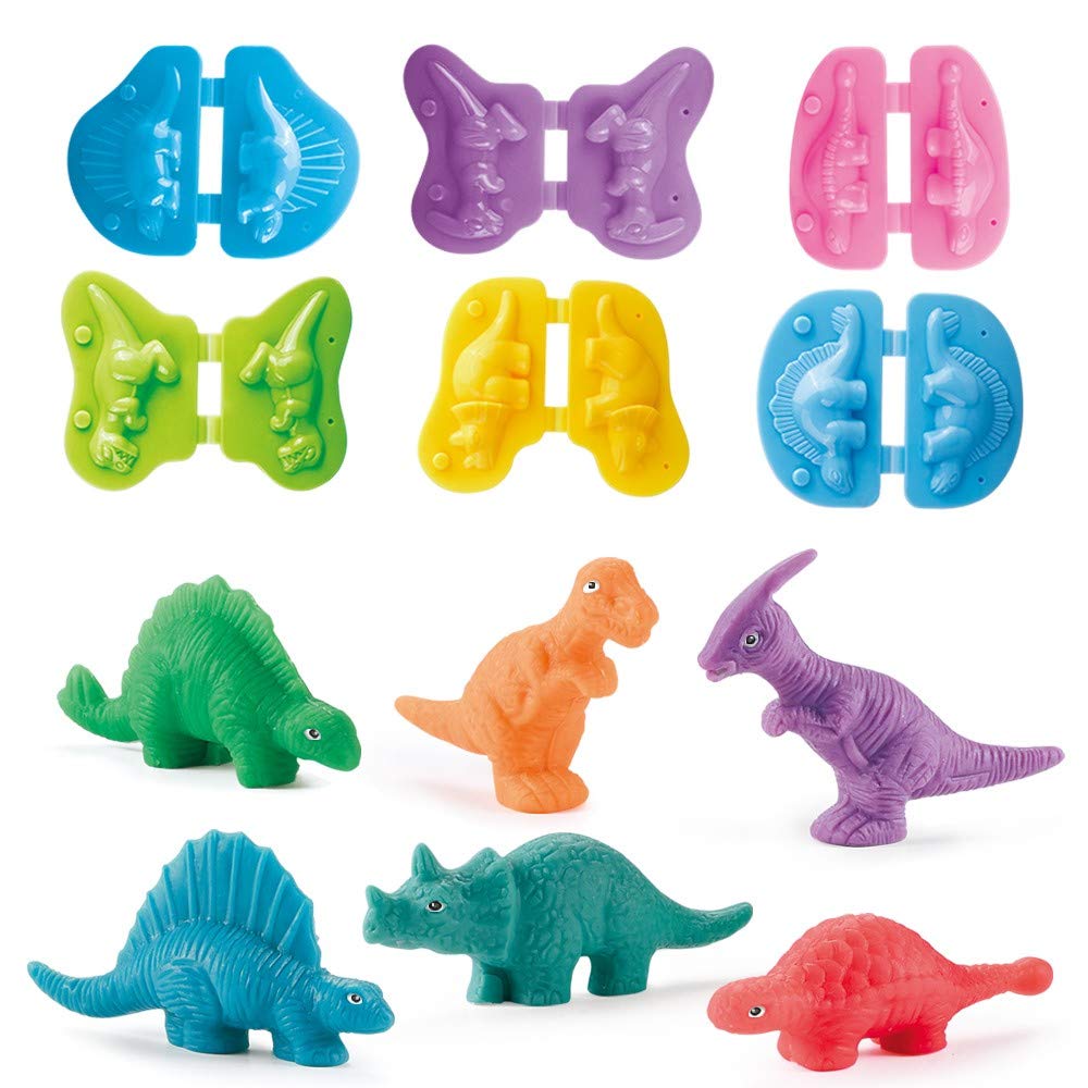 SEALED -  VConejo Color Dough Toys Dough Accessories Set Creations Tools for Kid 2-4-8 Years (Dinosaurs World)