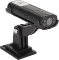 Security camera with base and charging cable