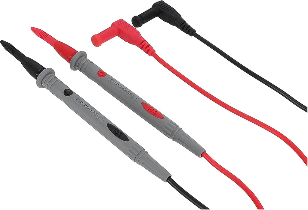 20A 1000V Multimeter Test Leads, Copper Probes for Electrical Testing, Compatible with Room Electrical/Hard Wire, No Battery Required - 1-Pack/2-Pack Options