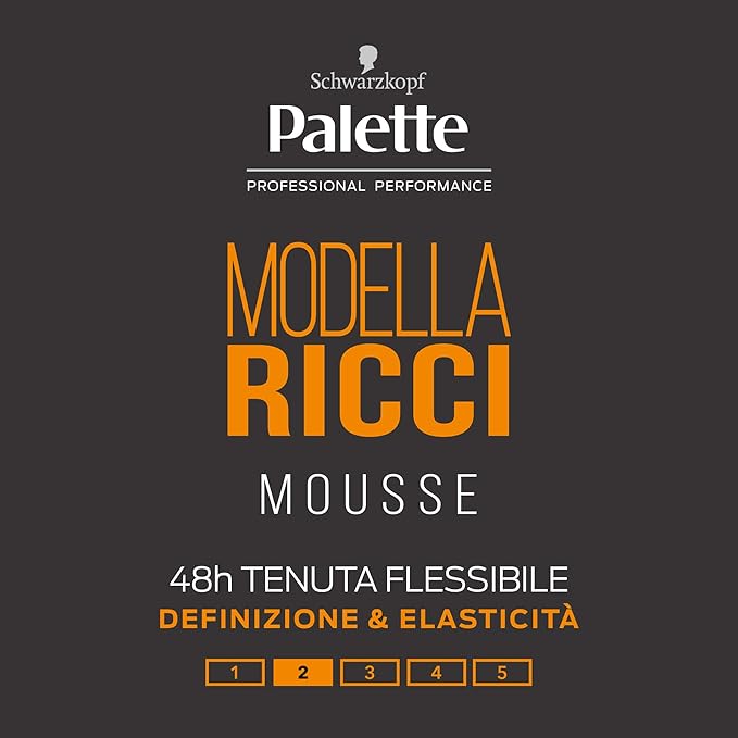 Schwarzkopf palette Modella Ricci Foam, 250 ml