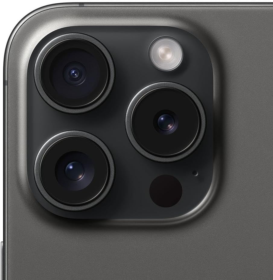 Apple iPhone 15 Pro Smartphone Black Titanium