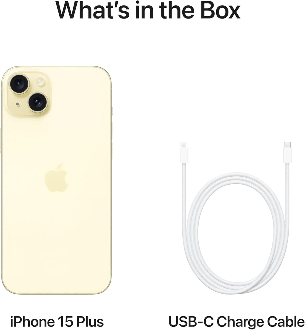 Apple iPhone 15 Plus Smartphone Yellow